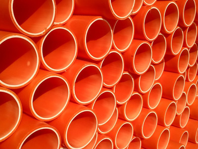 聯(lián)塑管道總代理倉庫圖片